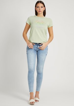 T-shirt con stampa - grün