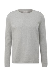 QS LEICHTER - Strickpullover - grau meliert