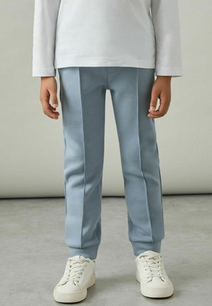 PREMIER INTERLOCK DRAWSTRING JOGGERS - Tracksuit bottoms - soft denim blue