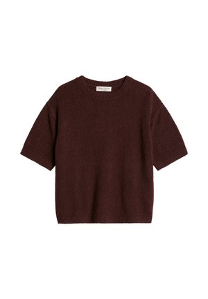 Marc O'Polo, T-shirt basique - black cherry