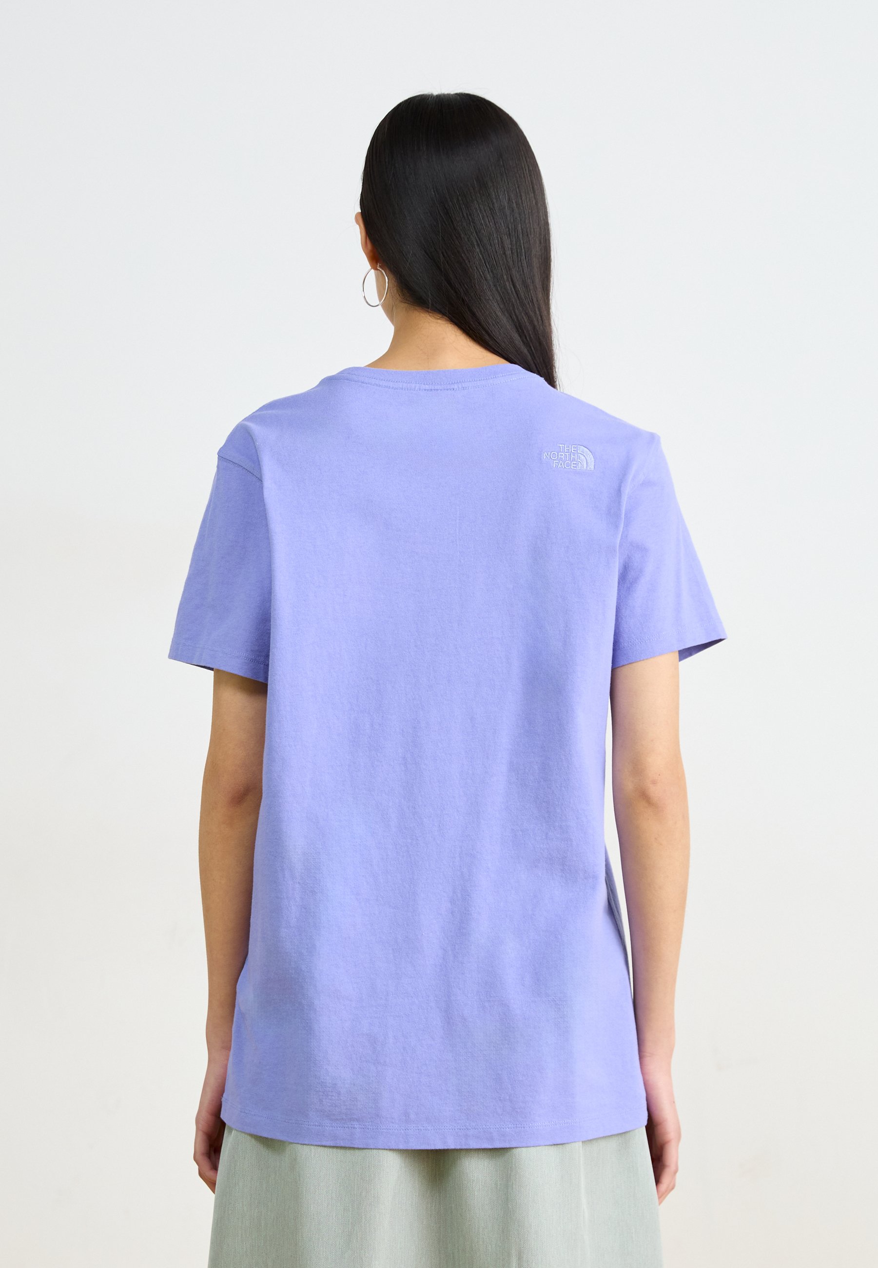 売れ筋商品|||ノースフェイス Tシャツ レディース トップス NATURE RELAXED TEE - Basic T-shirt - virtual blue The North Face NATURE RELAXED TEE - T-shirt basic - virtual