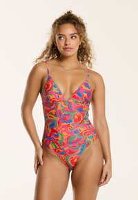 Shiwi - ROWY - Swimsuit - orange sun groovy love Thumbnail Image 1