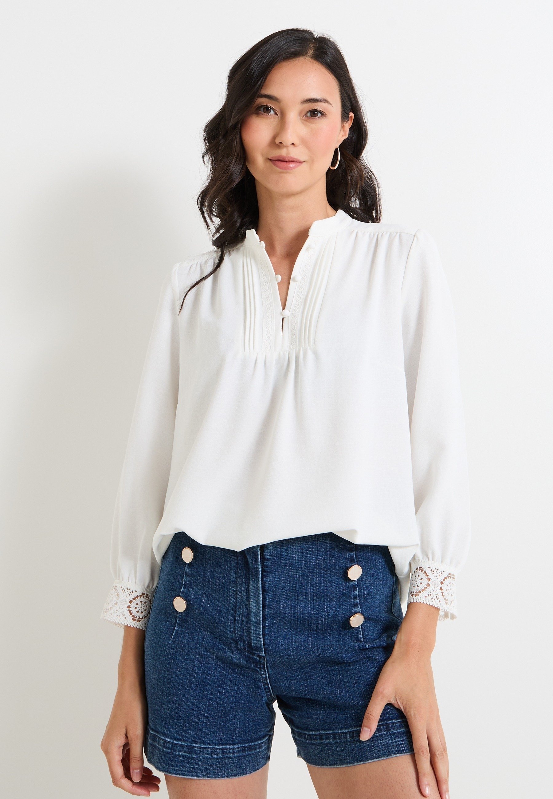 Blouses manches trois quarts pour femme Zalando