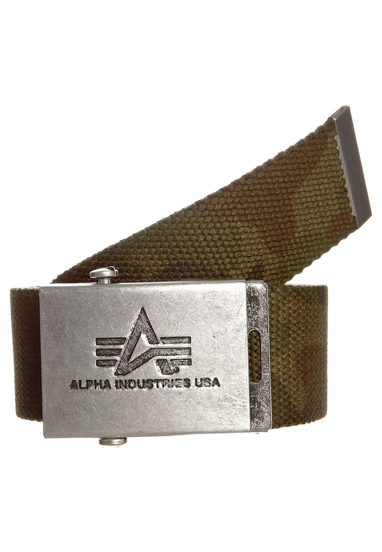 Alpha Industries HEAVY DUTY BELT - Diržas - camo