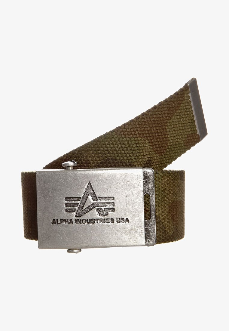 Alpha Industries HEAVY DUTY BELT - Pas - camo
