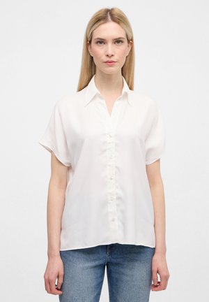 Eterna VISCOSE SHIRT - LOOSE FIT - Camicia - off white