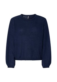 PCIDA O NECK - Strickpullover - maritime blue