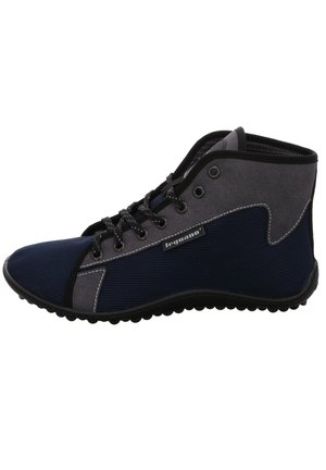 Sneaker high - kombi blau grau