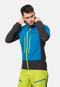 Jack Wolfskin ALPSPITZE - Softshelljas - blue pacific
