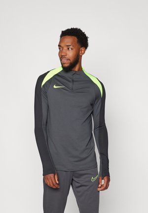 Nike Performance STRIKE DRILL TOP - Longsleeve - anthracite/black/volt