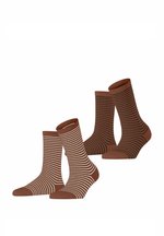 Esprit FINE LINE 2-PACK - Socken - sortiment (0080)/beige - Zalando.de