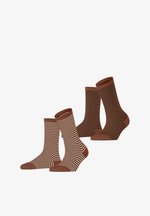 Esprit FINE LINE 2-PACK - Socken - sortiment (0080)/beige - Zalando.de