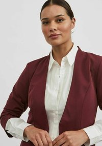 VILA VIHER NEW 3/4 NOOS - Suvejakk - tawny port