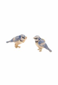 FABLE ENGLAND ENAMEL TIT STUD - Earrings -  light blue