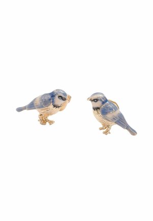 ENAMEL TIT STUD - Earrings -  light blue