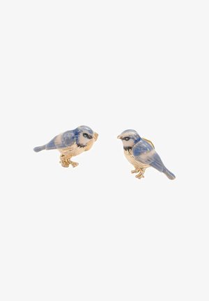 FABLE ENGLAND ENAMEL TIT STUD - Earrings - light blue