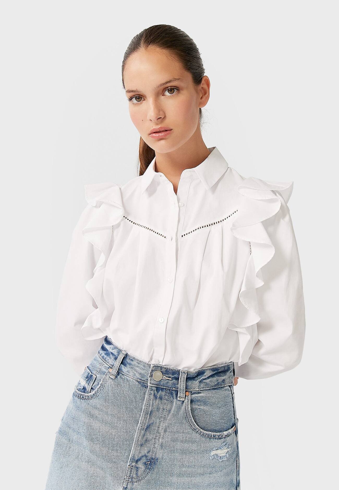zalando camicia bianca donna