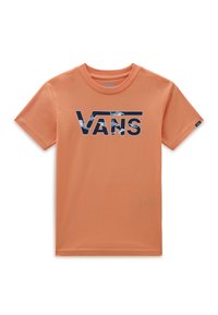 Vans - CLASSIC LOGO FILL - T-shirt med print - copper tan Miniatyrbild 1