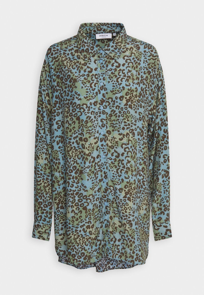 MSCH Copenhagen Overhemdblouse blauw