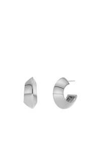 BEAD CREOLES HOOPS LARGE - Oorbellen - steel