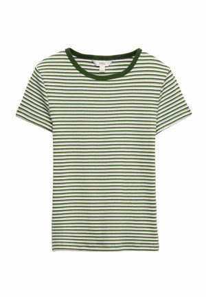 Marks & Spencer, T-shirts basic - green mix