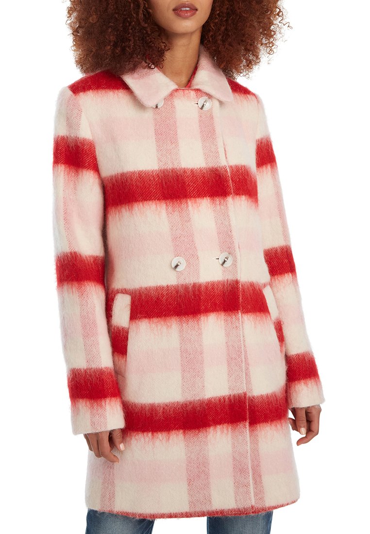 Desigual Classic coat red