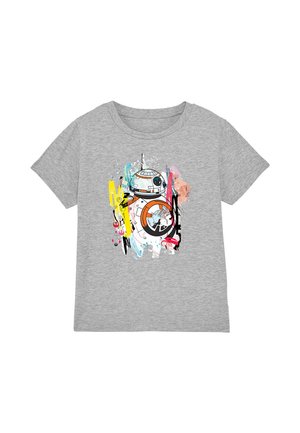 Star Wars STAR WARS BB8 ABSTRACT    MOTTLED GREY - T-Shirt print - mottled grey