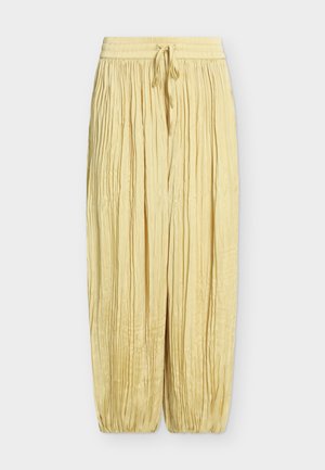 DAY Birger et Mikkelsen, BARBO CRINKLED SURFACE - Παντελόνι - straw