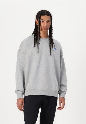 CLUB CREW - Sweatshirt - grey heather/smoke grey/game royal