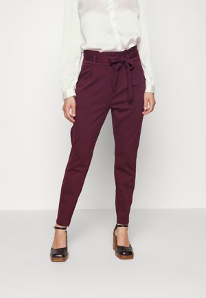Trousers - bordeaux