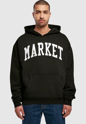 CURVED LOGO ULTRA HEAVY BOX - Hoodie - black