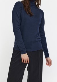 Soft Rebels Stickad tröja - dark blue