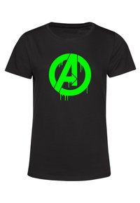 Marvel AVENGERS CLASSIC OOZING - T-shirts print - black