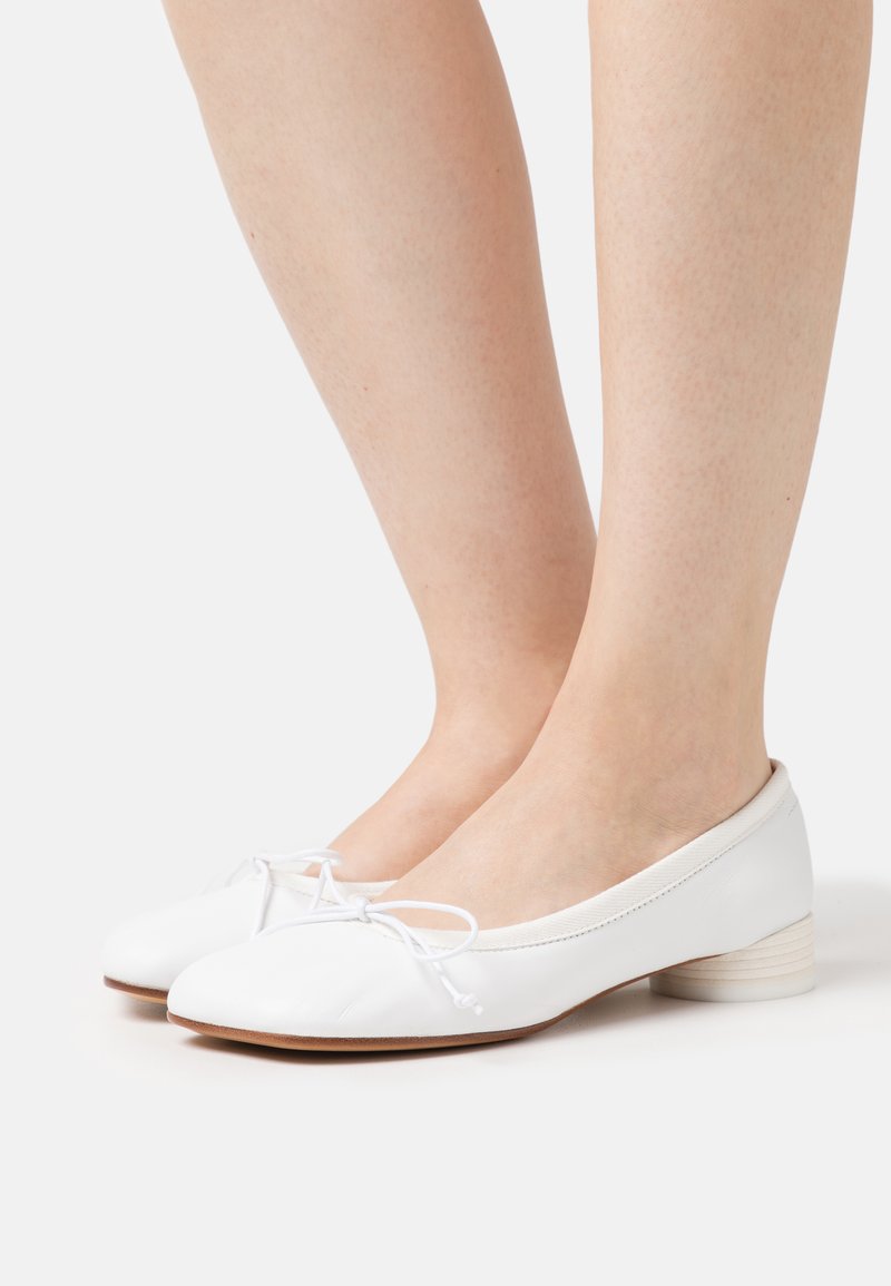 MM6 Maison Margiela BALLET SHOE Ballet pumps bright white/white