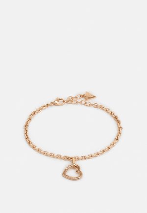 HEARTED CHAIN - Pulsera - rose gold-coloured