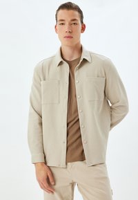 Koton SHACKET  - Chaqueta fina - beige