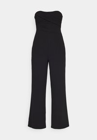 Even&Odd BANDEAU JUMPSUIT   - Overal - black
