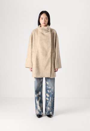KEATON FLUFFY - Klassisk kappa / rock - light beige