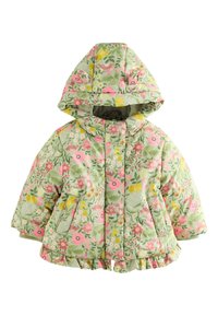 Next REGULAR FIT - SHOWER RESISTANT FRILL HEM PADDED - Giacca invernale - green floral
