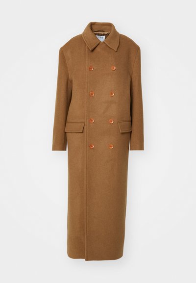 Filippa K DOUBLE BREASTED BRUSHED  - Klasični plašč - light brow