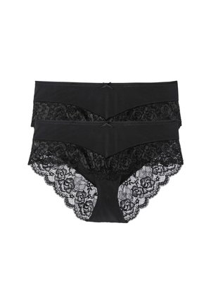 bonprix 2ER PACK - Slip - black