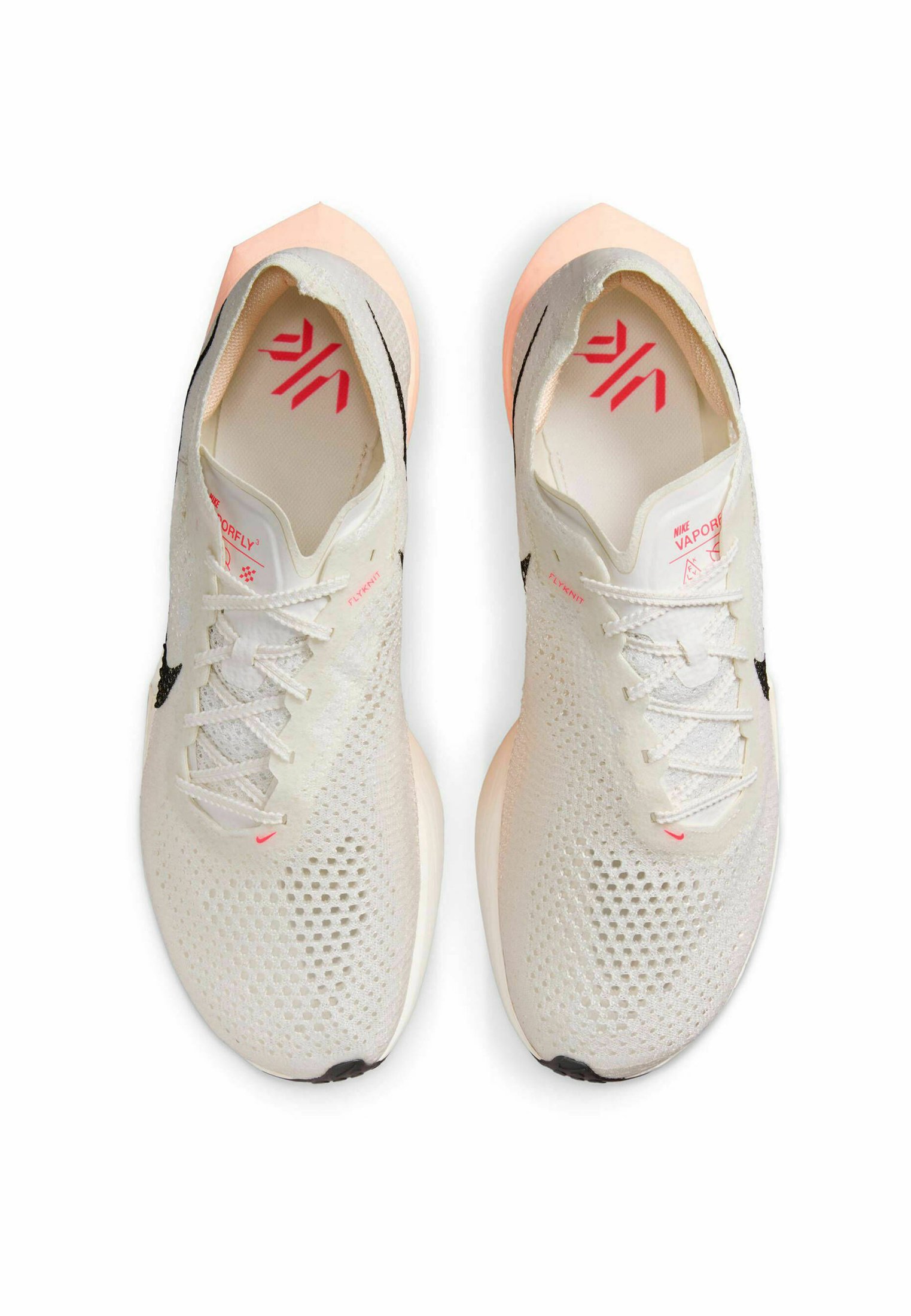 Nike Performance ZOOM X VAPORFLY 3 - Laufschuh Straße - weiss rosa