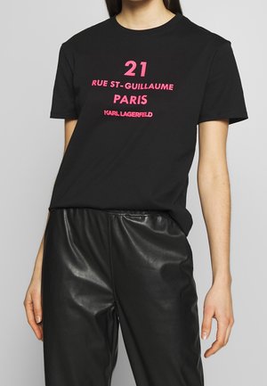 T-Shirt print - black