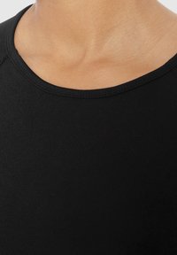 Smilodox CROP LONGSLEEVE MAYSA - Langarmshirt - schwarz