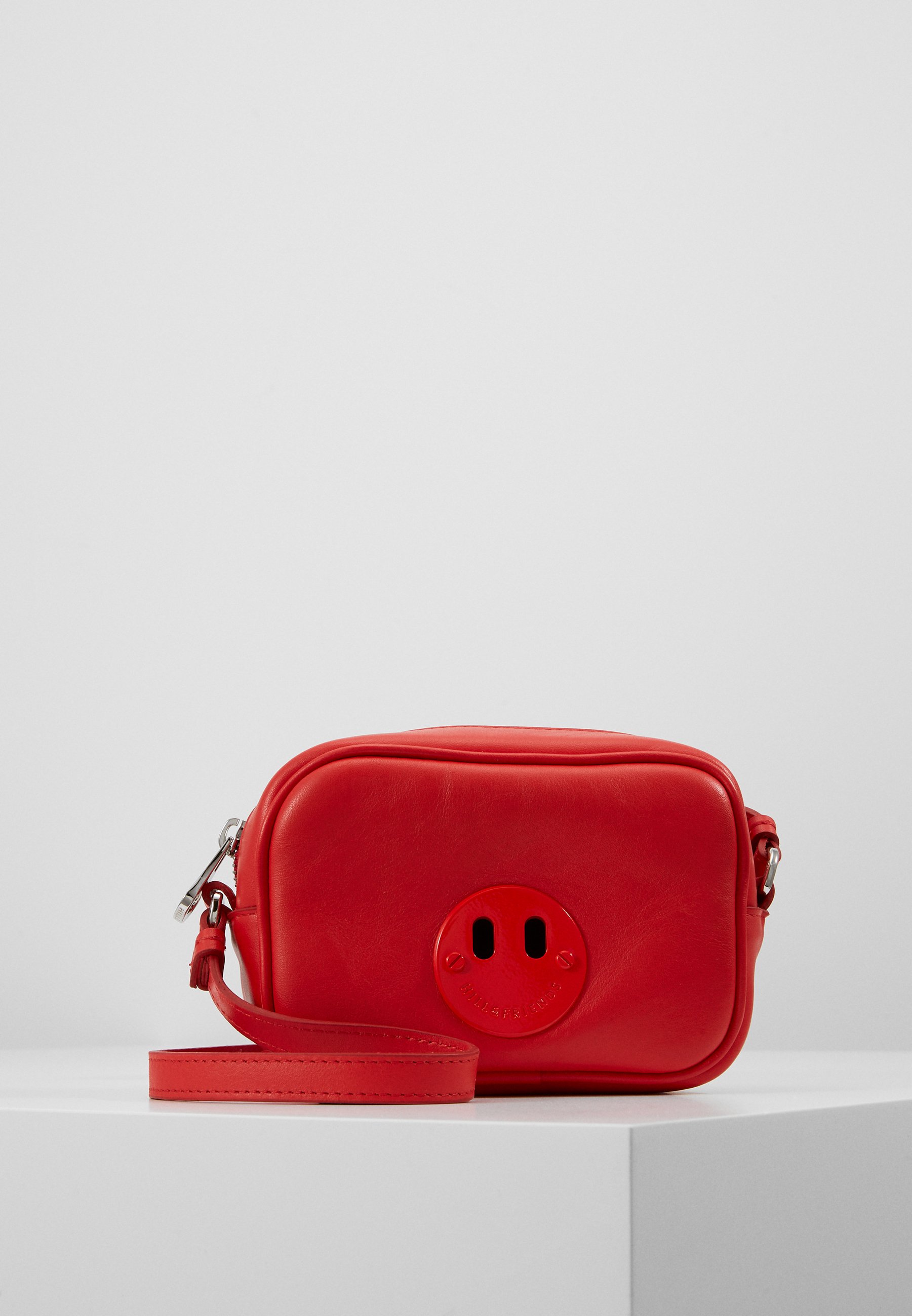 Hill & Friends HAPPY MINI CAMERA BAG Skulderveske red Hill & Friends HAPPY MINI CAMERA BAG Skulderveske red