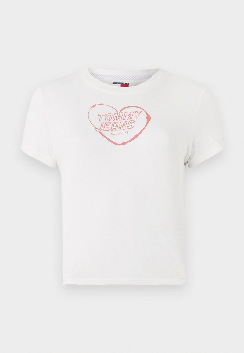 Tommy Jeans T-shirt print crème Tommy Jeans T-shirt print crème