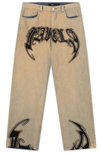 AVES UNISEX - Loose-jeans - black washed