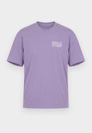 Dropsize, MIRRORED LOGO - T-shirt imprimé - blue granite