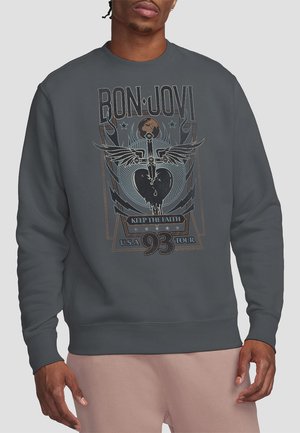 BON JOVI KEEP THE FAITH - Long sleeved top - anthracite