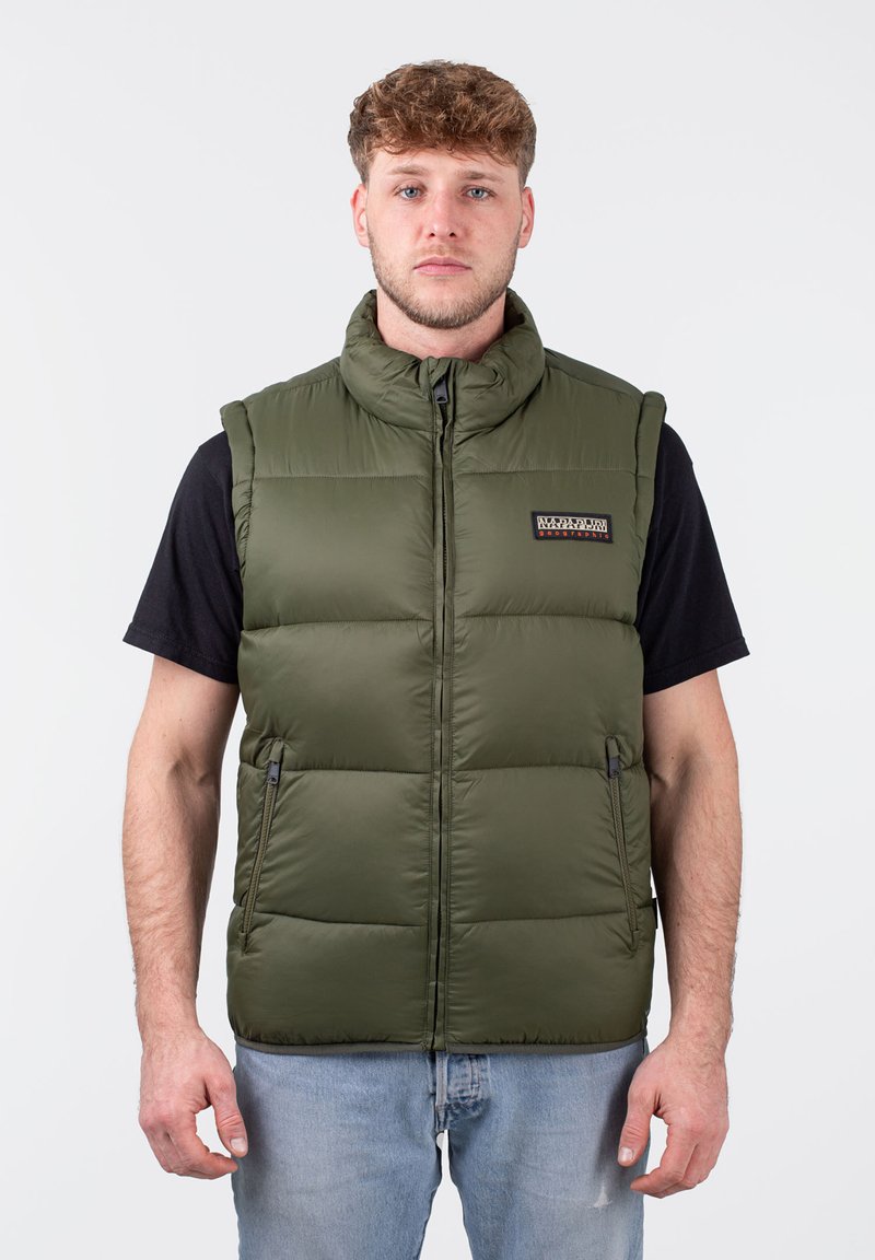 Napapijri Bodywarmer donkergroen Napapijri Bodywarmer donkergroen